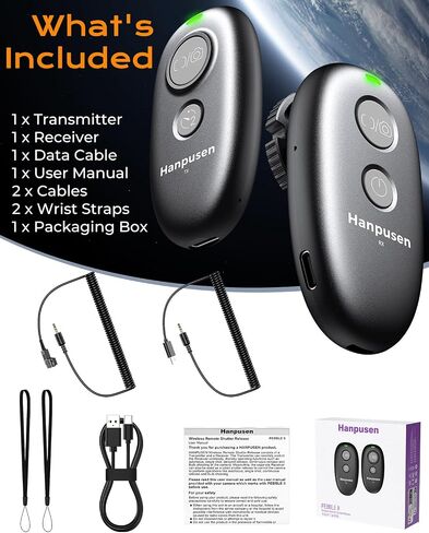 for Sony Camera Rechargeable Remote Shutter Release Wireless Remote Control | for Sony ZV-1/A6400/A6100/A6000/A7 IV/A7 III/FX3/FX30/FX2/RX100 VII/A7R V/A7 IV/A9 III/A1 II, No Disposable Batteries in Kuwait