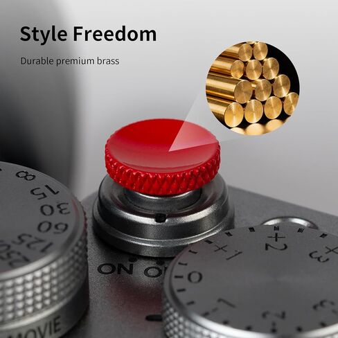 Haida Soft Copper Shutter Button Set (Red X2,Orange X2) in Kuwait