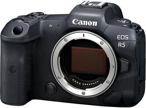 Canon EOS R5 Full-Frame Mirrorless Camera, Body Only (Black) (Renewed) in Kuwait
