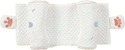 Infant Head Shaping Pillow Cover, Soft Cotton Infant Pillow Case | Cotton Polyester Blend, Soft Breathable Material, Stroller Crib Bed Pad, Travel Outdoor Rest, Machine Washable Care in Kuwait