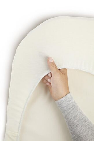 BabyBjörn Fitted Sheet for Cradle, White, Organic in Kuwait