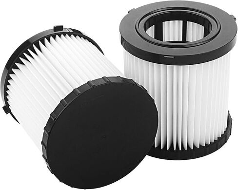 A-KARCK DCV5801H Replacement Filter 2Pack Compatible with DeWalt DCV580 & DCV581H Wet Dry Vacuum, Washable and Reusable in Kuwait