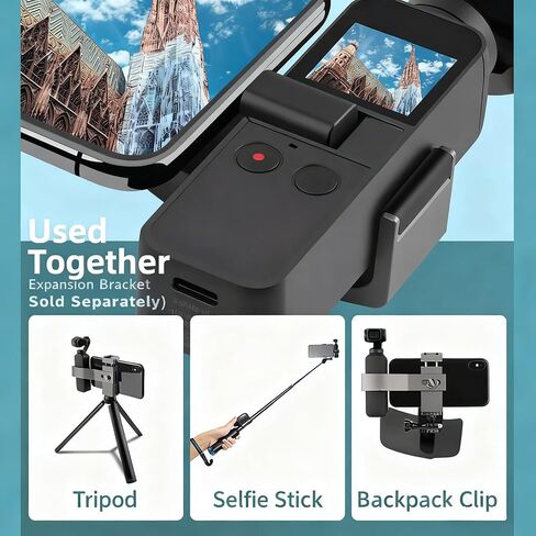 IIIZ USB-C Adapter for DJI Pocket 2/Osmo Pocket Linking for Smartphones | for iPhone 17/Air/16/15 Galaxy S26/S25/S24 & Android, Plug & Play, Stable Transmission, Unlock Creative Ways for Pocket 2 in Kuwait