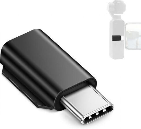 USB-C Smartphone Adapter for DJI Pocket 2/Osmo Pocket Camera, Android Cellphone Connector Accessories, Type-C (USB C) in Kuwait