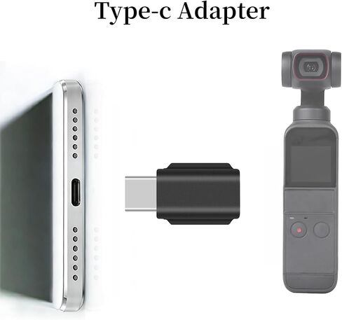 USB-C Smartphone Adapter for DJI Pocket 2/Osmo Pocket Camera, Android Cellphone Connector Accessories, Type-C (USB C) in Kuwait