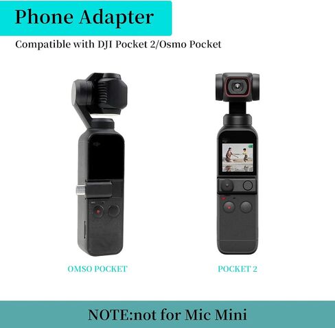 USB-C Smartphone Adapter for DJI Pocket 2/Osmo Pocket Camera, Android Cellphone Connector Accessories, Type-C (USB C) in Kuwait