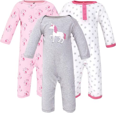 Hudson Baby unisex-child Cotton Coveralls in Kuwait