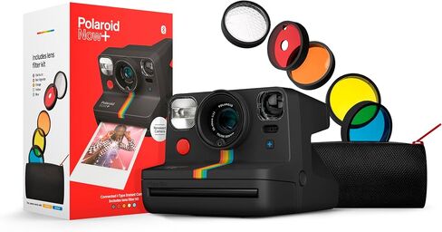 Refurbished Polaroid Now+ I-Type Instant Camera - Black (9124) in Saudi Arabia