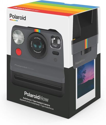Polaroid Originals Now I-Type Instant Camera - Black (9028) (Renewed) in Kuwait