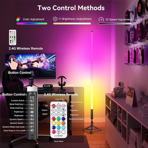 4 Pack DJ Tube Lights 4ft Battery Powered Light Bar 120cm Handheld LED DJ Lights with Stand, Music Sync, 500 Vivid Effects, Portable Stick Lights for Concer Neon Parties Stage Lighting Photography in Saudi Arabia