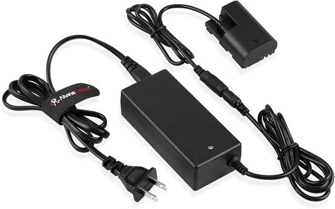 Alvin’s Cables LP-E6P Dummy Battery AC Power Adapter Charger Kit for Canon EOS R5 R5C R6 R7 5DS 6D 70D 80D 90D 5D Mark II/III/IV 6D Mark II 7D Mark II Camera 13ft| 4m in Kuwait