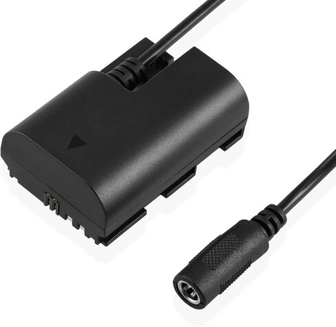 Alvin’s Cables LP-E6P Dummy Battery AC Power Adapter Charger Kit for Canon EOS R5 R5C R6 R7 5DS 6D 70D 80D 90D 5D Mark II/III/IV 6D Mark II 7D Mark II Camera 13ft| 4m in Kuwait