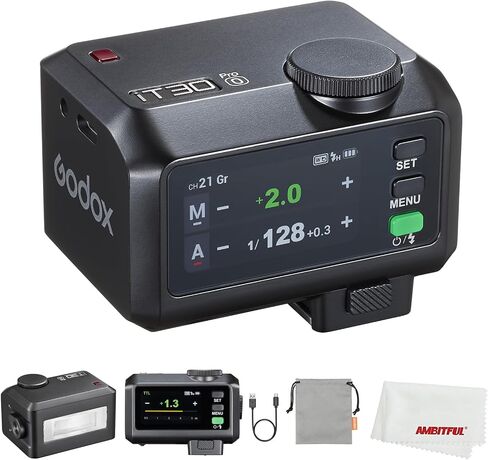 Godox iT30 Pro O iT30ProO Mini Flash for Olympus Camera | TTL Auto-Exposure,HSS 1/8000 Seconds,2.4G Wireless Xsystem,2.8" Full-Color Touchscreen, Lithium Battery (iT30Pro for Olympus) in Kuwait
