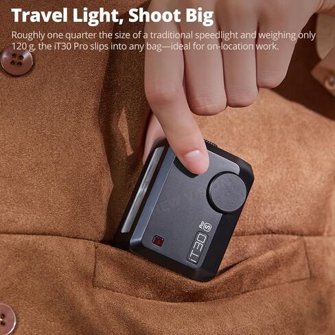 Godox iT30 Pro O iT30ProO Mini Flash for Olympus Camera | TTL Auto-Exposure,HSS 1/8000 Seconds,2.4G Wireless Xsystem,2.8" Full-Color Touchscreen, Lithium Battery (iT30Pro for Olympus) in Kuwait