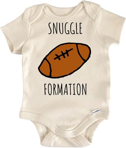 Snuggle Formation Football Ball Infant Gift Baby Bodysuit in Kuwait