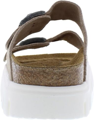 Birkenstock Women's Arizona Chunky Sandals, Warm Sand, Tan, 5-5.5 Narrow US in Kuwait