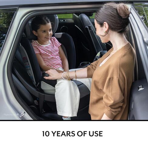 Evenflo Revolve360 Extend All-in-One Rotational Convertible Car Seat | w/ SensorSafe Technology, Rear-Facing, Forward-Facing, Highback Booster Mode, Infant - 12 Years (Onyx Black) in Kuwait