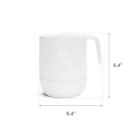 Munchkin Precision Baby Bottle Warmer for Breastmilk, Formula, Food Jars, and Sterilizing Small Parts - Compatible with All Bottle Brands, Glass, Silicone & Plastic, Digital Display, White (Plug-in) in Kuwait