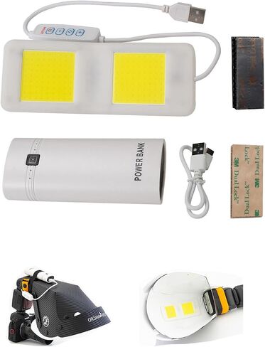 Macro Fill Light for Macro Flash Diffuser Softbox, 5V 10W LED White Diffuser Light, Portable Macro Photography Focus Assist Light for Insect Shooting and Close-Up Video in Saudi Arabia
