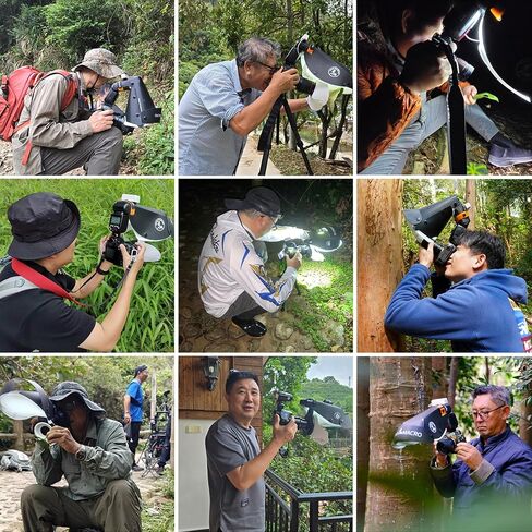 Macro Fill Light for Macro Flash Diffuser Softbox, 5V 10W LED White Diffuser Light, Portable Macro Photography Focus Assist Light for Insect Shooting and Close-Up Video in Saudi Arabia