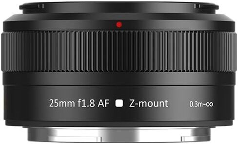 AF25mm f1.8 APS-C Lens for Z-Mount Cameras Black in Kuwait