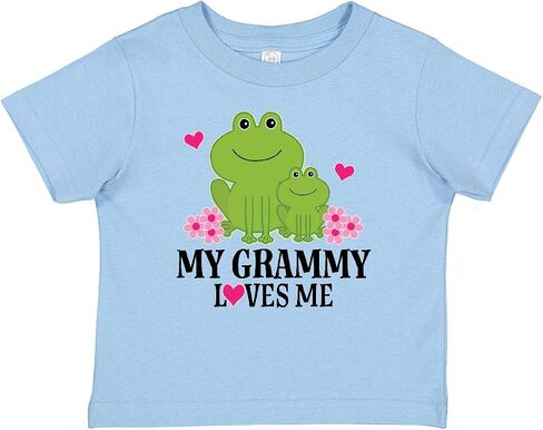 inktastic My Grammy Loves Me Granddaughter Baby T-Shirt in Kuwait