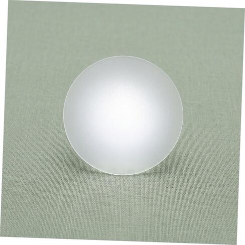 KALLORY 5pcs Acrylic LED Light Diffuser Sheet for Ceiling Lights, 3.54 Inch round Panel with Glare Protection and Enhanced Room Aesthetics, White Lamp Shade Diffuser for Reading and Office in Kuwait