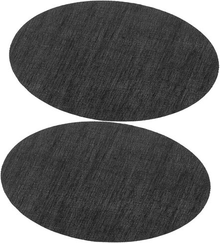 2pcs round Drum Lamp Shade Diffuser Disc 3.14" Black Cloth Light Shield Cover for Home and Office Use with Anti-glare and Smooth Light Diffusion Features in Kuwait