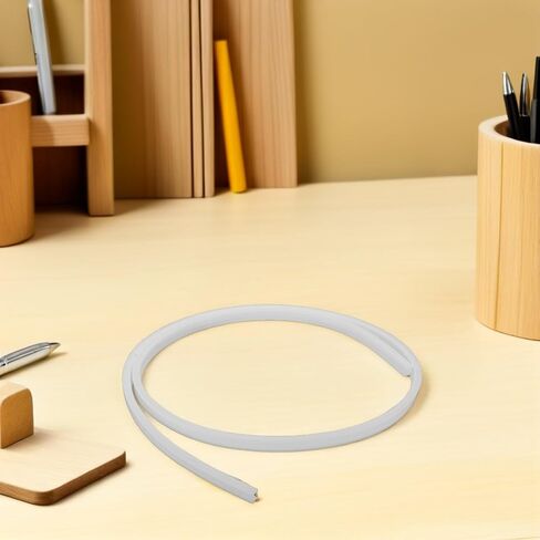 LED Light Strip Diffuser Channel with U Shape Pvc Cover for Indoor Use, Glare Reduction and Lasting Protection, Soft Tape Light Channel for Work Zones and Wall Mount Applications in Kuwait