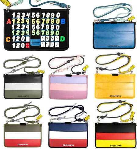OPENMOON Clapperboard Bag Set with Patches & Lanyard(Yellow) in Kuwait