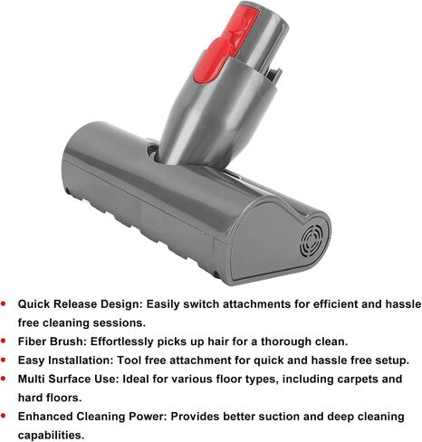 Vacuum Head Replacement, Quick Release Quick Release Vacuum Motor Head Easy Operation for V11 in Kuwait