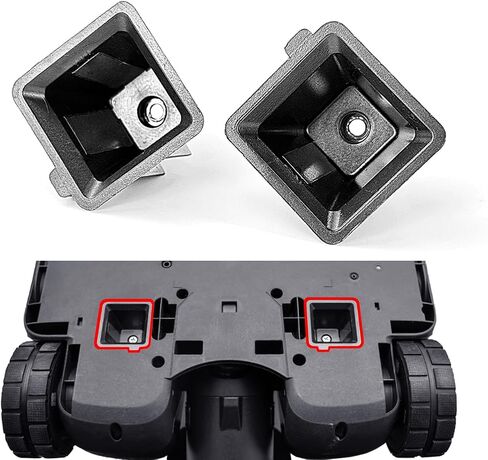 Replacement Charging Contact Component Compatible with Roborock F25 Series F25 (RT/GT/LT/ALT/ACE)/ F25 Ultra, Wet Dry Vacuum Cleaner Accessories Parts, Black Bottom Charger Terminal Assembly in Kuwait