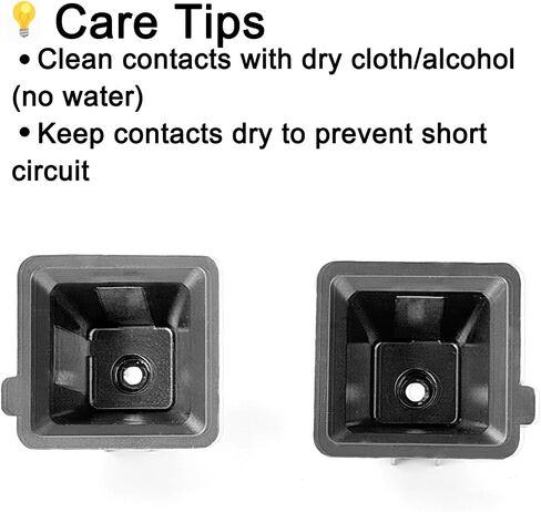 Replacement Charging Contact Component Compatible with Roborock F25 Series F25 (RT/GT/LT/ALT/ACE)/ F25 Ultra, Wet Dry Vacuum Cleaner Accessories Parts, Black Bottom Charger Terminal Assembly in Kuwait