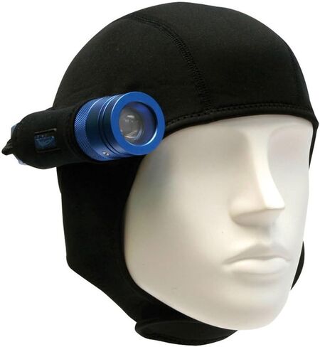 BigBlue Neoprene Hood with Light Holster in Kuwait