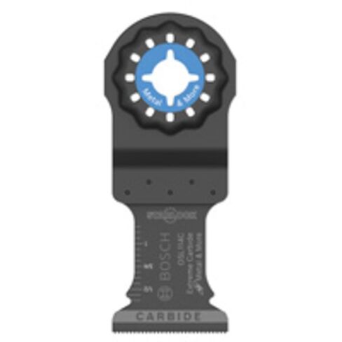 BOSCH 1-1/4 Inch OSL114C Starlock Carbide Plunge Cut Blade - Professional Oscillating Multi-Tool Accessory with 3D Fit Interface, 30X Longer Life, Compatible with OIS Tools in Kuwait