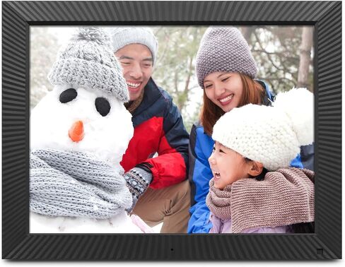 Aluratek 17" WiFi Touchscreen Digital Photo Frame with Motion Sensor, Auto Rotation, and 32GB Built-in Memory-AWS217F in Kuwait