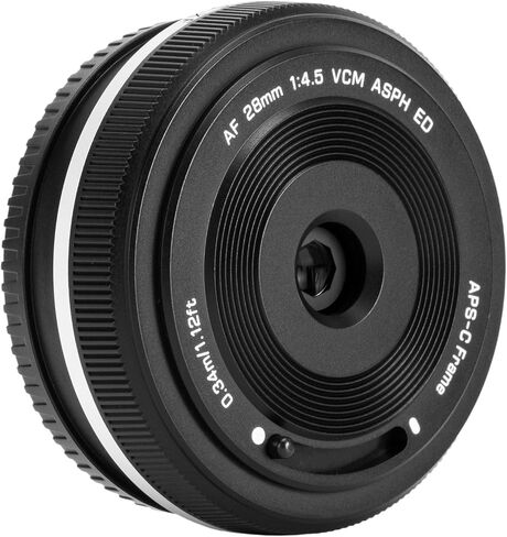 VILTROX 28mm f4.5 Pancake Lens Fuji x, AF 28mm f4.5 X Mount Lenses, Pancake Lens x Mount for X-T5 X-H2 X-T50 X-M5 X-T30 II X-Pro3 X-S20 in Kuwait