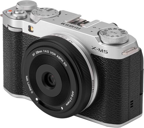 VILTROX 28mm f4.5 Pancake Lens Fuji x, AF 28mm f4.5 X Mount Lenses, Pancake Lens x Mount for X-T5 X-H2 X-T50 X-M5 X-T30 II X-Pro3 X-S20 in Kuwait