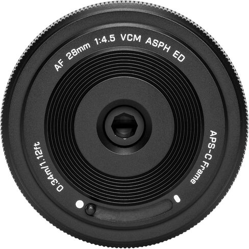 VILTROX 28mm f4.5 Pancake Lens Fuji x, AF 28mm f4.5 X Mount Lenses, Pancake Lens x Mount for X-T5 X-H2 X-T50 X-M5 X-T30 II X-Pro3 X-S20 in Kuwait