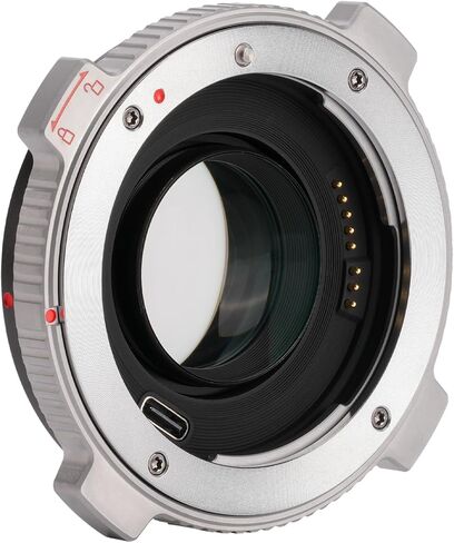 VILTROX EF-FX1 Pro Lens Adapter EF/EF-S to Fuji X Mount Auto Focus Lens Adapter Converter Ring Compatible with Canon EF/EF-S Lens to Fujifilm X-Mount Cameras X-T2 X-T3 X-T1 X-T20 X-T10 X-E2 X-E1 in Saudi Arabia