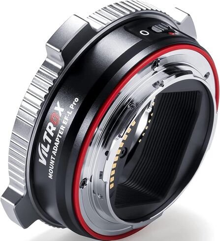 VILTROX EF-FX1 Pro Lens Adapter EF/EF-S to Fuji X Mount Auto Focus Lens Adapter Converter Ring Compatible with Canon EF/EF-S Lens to Fujifilm X-Mount Cameras X-T2 X-T3 X-T1 X-T20 X-T10 X-E2 X-E1 in Saudi Arabia