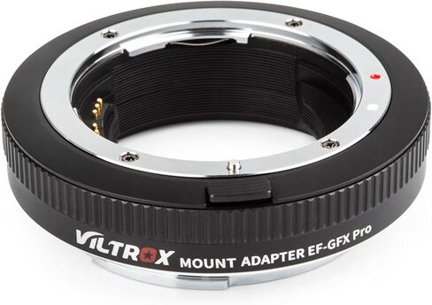 VILTROX EF-FX1 Pro Lens Adapter EF/EF-S to Fuji X Mount Auto Focus Lens Adapter Converter Ring Compatible with Canon EF/EF-S Lens to Fujifilm X-Mount Cameras X-T2 X-T3 X-T1 X-T20 X-T10 X-E2 X-E1 in Saudi Arabia