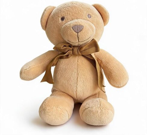 100% Organic Cotton Velour Teddy Bear for Baby Boy & Girl, Toddler Kids | GOTS Certified Eco-Friendly Clothes | Luxury Soft, Breathable & Comfortable Outfit in Kuwait