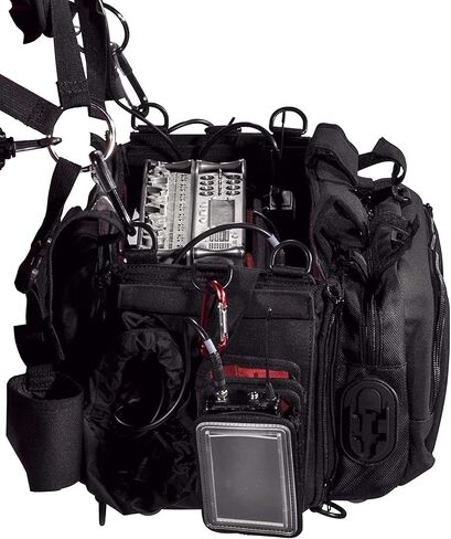 Sachtler, Heavy Duty Harness for Audio Bags, Straps and Locks Systems for Audio Bags Up to 40 kg, with Boom Pole Pocket and Quick Release System, Professional Video Recording, Photography Accessories in Kuwait