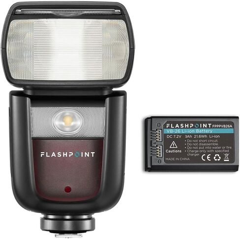 Flashpoint Zoom Li-Ion III R2 TTL Flash Kit for Pentax Cameras, Godox Ving V860III P in Kuwait