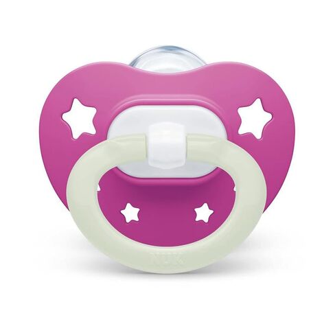 NUK Orthodontic Pacifiers, 6-18 Months, 2 Count (Pack of 1) in Kuwait