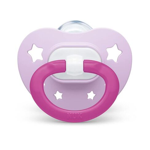 NUK Orthodontic Pacifiers, 6-18 Months, 2 Count (Pack of 1) in Kuwait