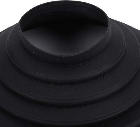 Generic Collapsible Silicone Lens Hood, Universal Anti Reflective Cover for 70-90mm Lens, Foldable Camera Shade for Window Photography in Kuwait