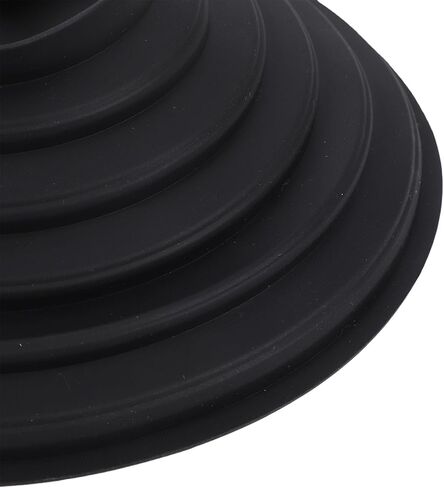 Generic Collapsible Silicone Lens Hood, Universal Anti Reflective Cover for 70-90mm Lens, Foldable Camera Shade for Window Photography in Kuwait