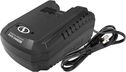 Snow Joe IONMAX Dual-Port Quick Charger for 24-Volt Lithium-Ion Batteries, Universal Battery Management System, Compatible with Sun Joe and Auto Joe Devices in Kuwait